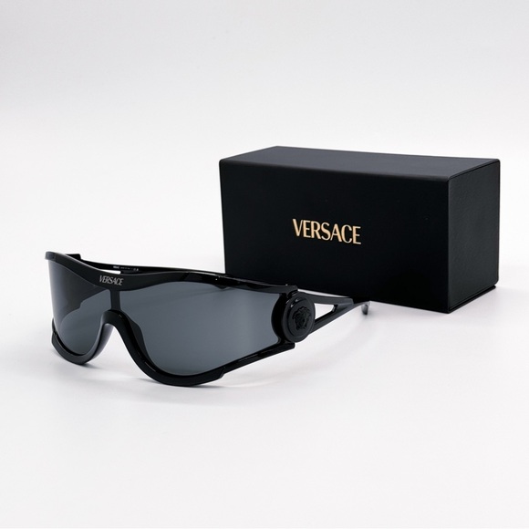 NEW VERSACE MOD 4475 5360/87 BLACK VE4475 536087 SUNGLASSES VE4475 5360/87 - Picture 2 of 11